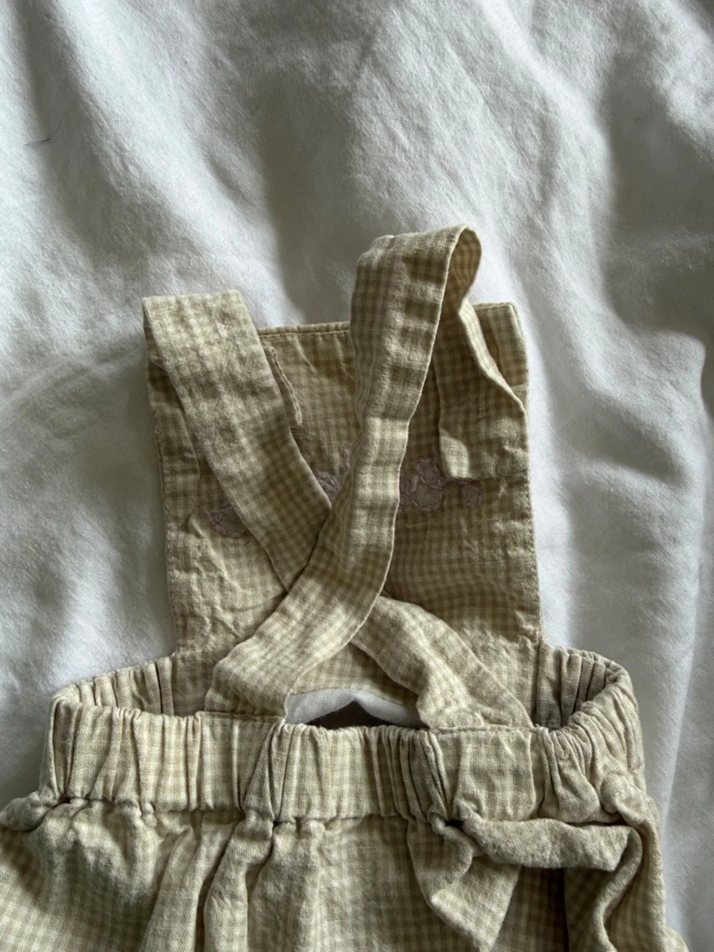 Newborn plaid bubble